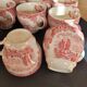 English porcelain coffee set 22 pieces