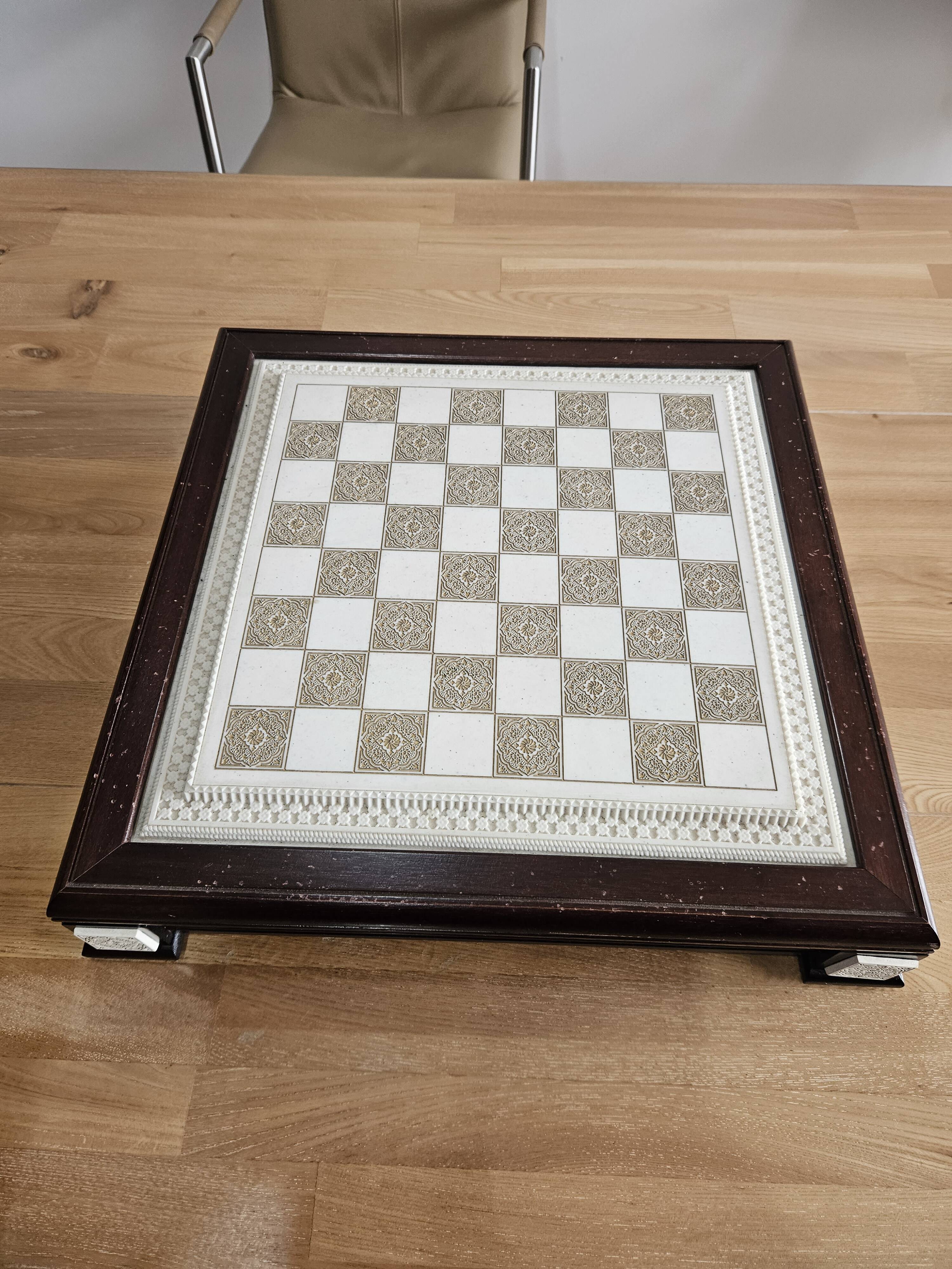 Franklin Mint Raj Collectible Chess Sets, 1970s.