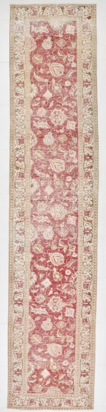 Tapis ancien 60s persan runner, 82x376cm