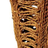 Natural rope basket 1970s