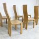 Set of 6 dining chairs by Rob & Dries van den Berghe, 1980s