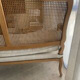 French vintage bank chair