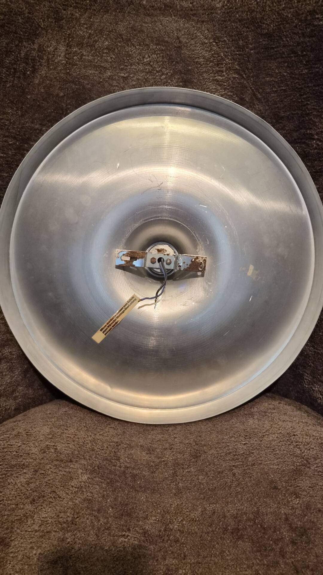 Chrome Wall lamp by Honsel Leuchten selected by Charlotte Perriand