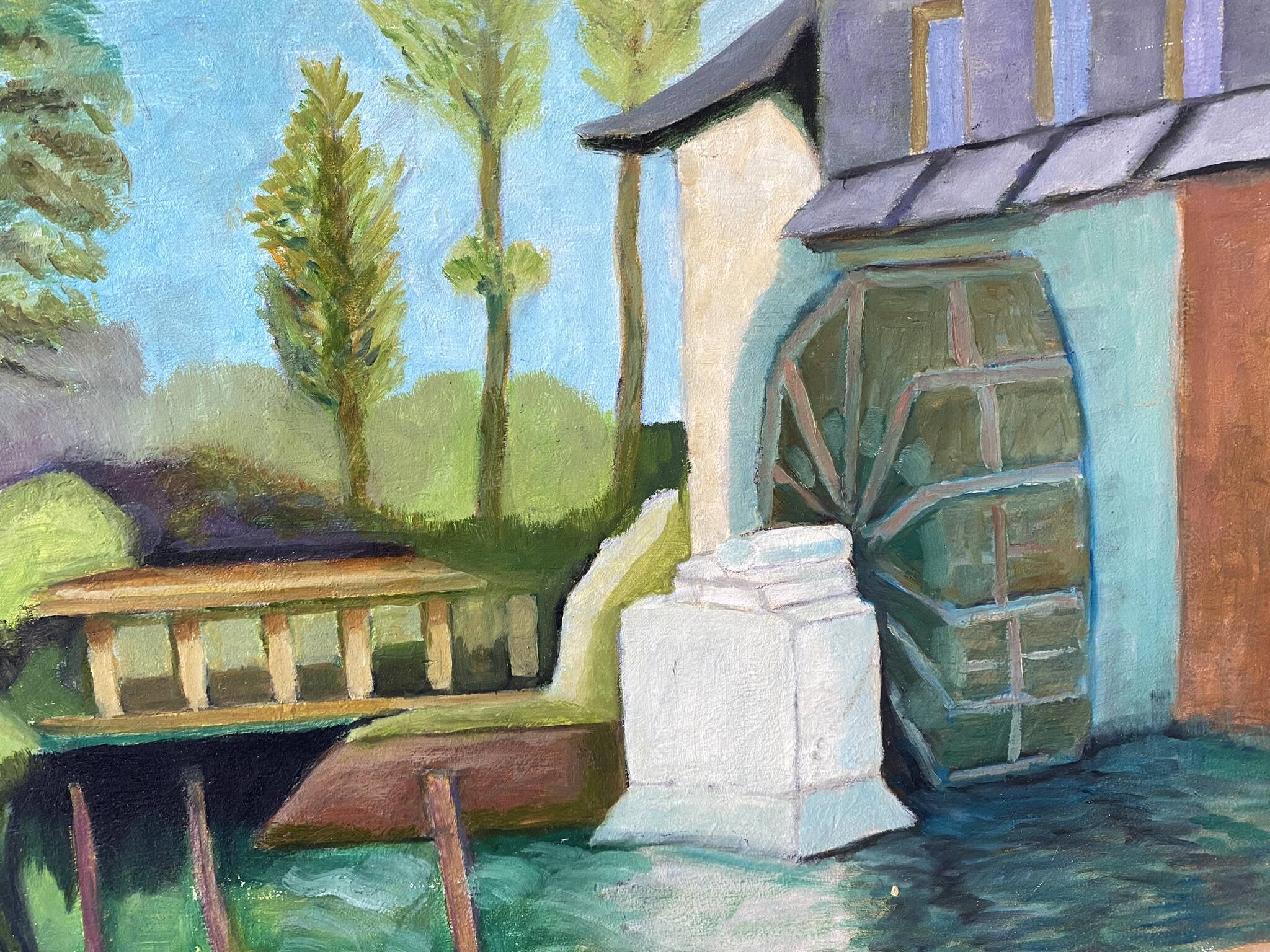 Country house landscape