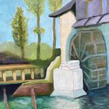 Country house landscape