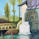 Country house landscape
