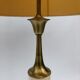 1960s laurel greek key ceramic brass table lamps hollywood regency neoclassical