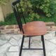 Paire de chaises anciennes en bois