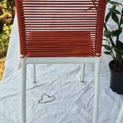 2 chaises enfant scoubidou - années 50