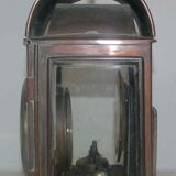 Lampe de cheminot ancienne « r.allen - hepton mallett » début 20° siècle