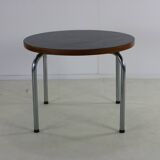 Sixties tubular chrome coffee side table