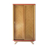 Armoire portes coulissantes vintage années 50