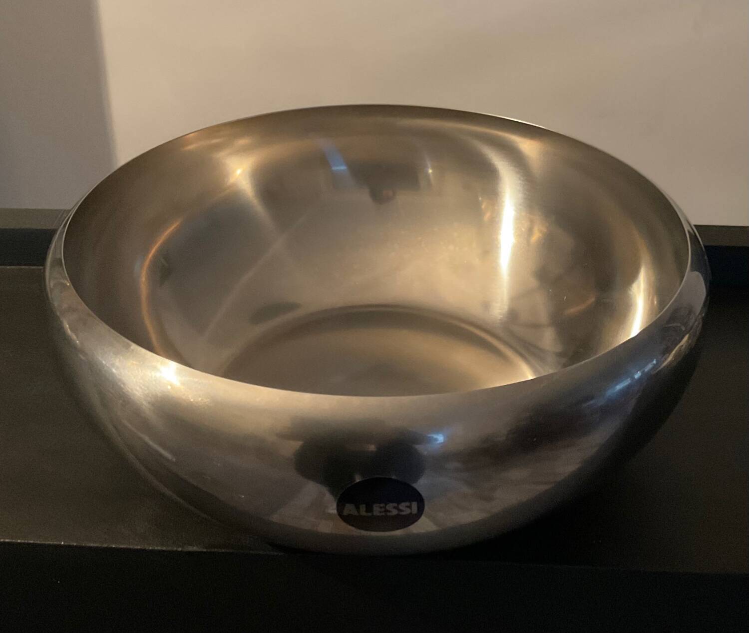 Stainless steel fruit basket Alessi Italy