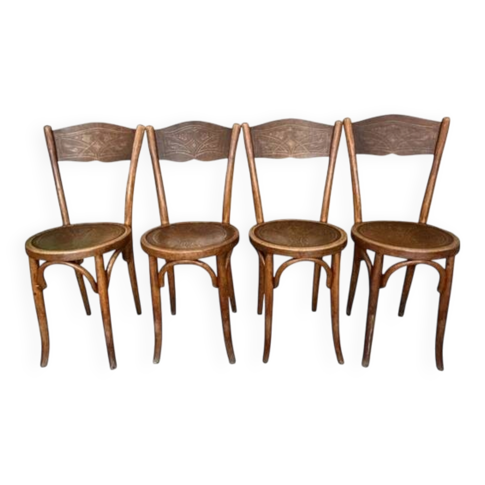 Set of 4 chairs W. Baumann & Cie