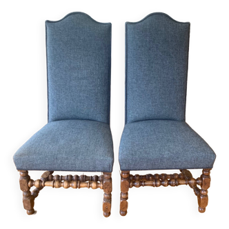Period Louis XIII chairs
