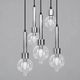 Abo Randers cascade 5 drop lamp for A/S Denmark 1970s