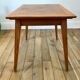 Table basse scandinave en bois années 50-60