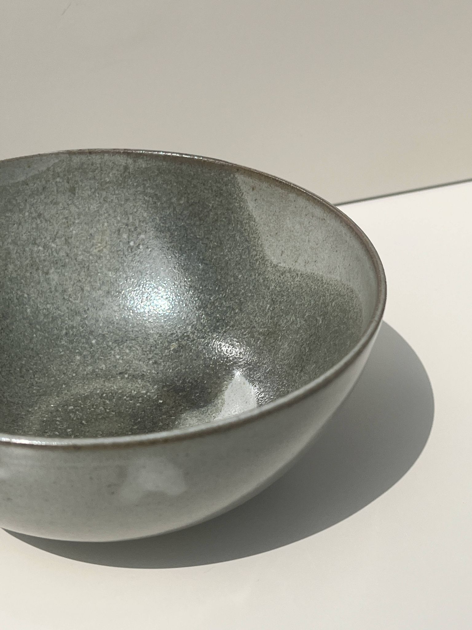 Bowl / ceramic pocket tray, glazed and signed, Brittany 1970