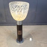 Vintage italian murano glass space age floor lamp, 1970s