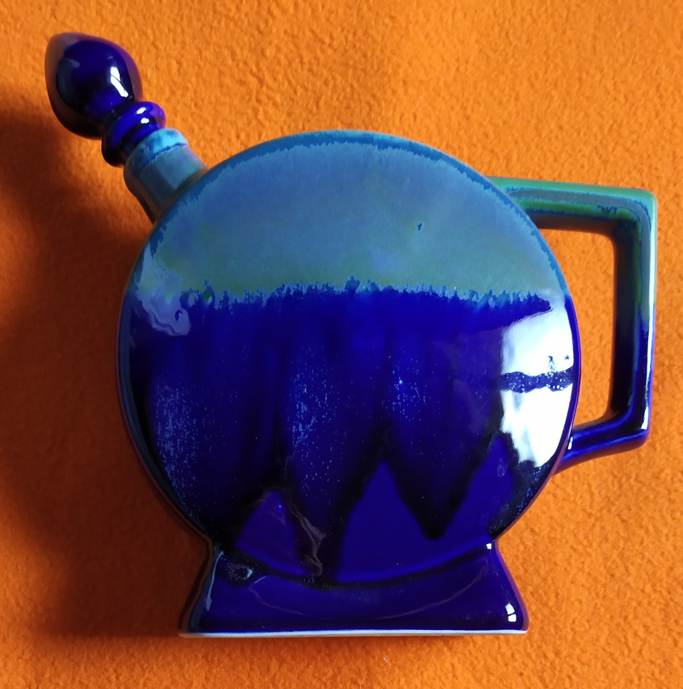 Advertising bottle "denbac" for the serres distillery in toulouse