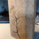 Vase Vallauris herbier signé Leduc