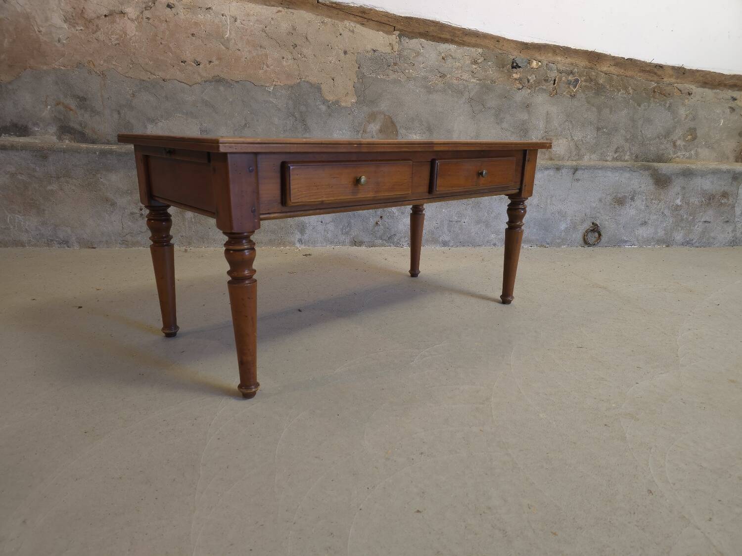 Cherry wood coffee table