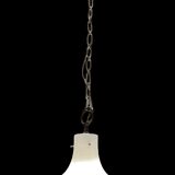 Suspension italienne en verre opalin