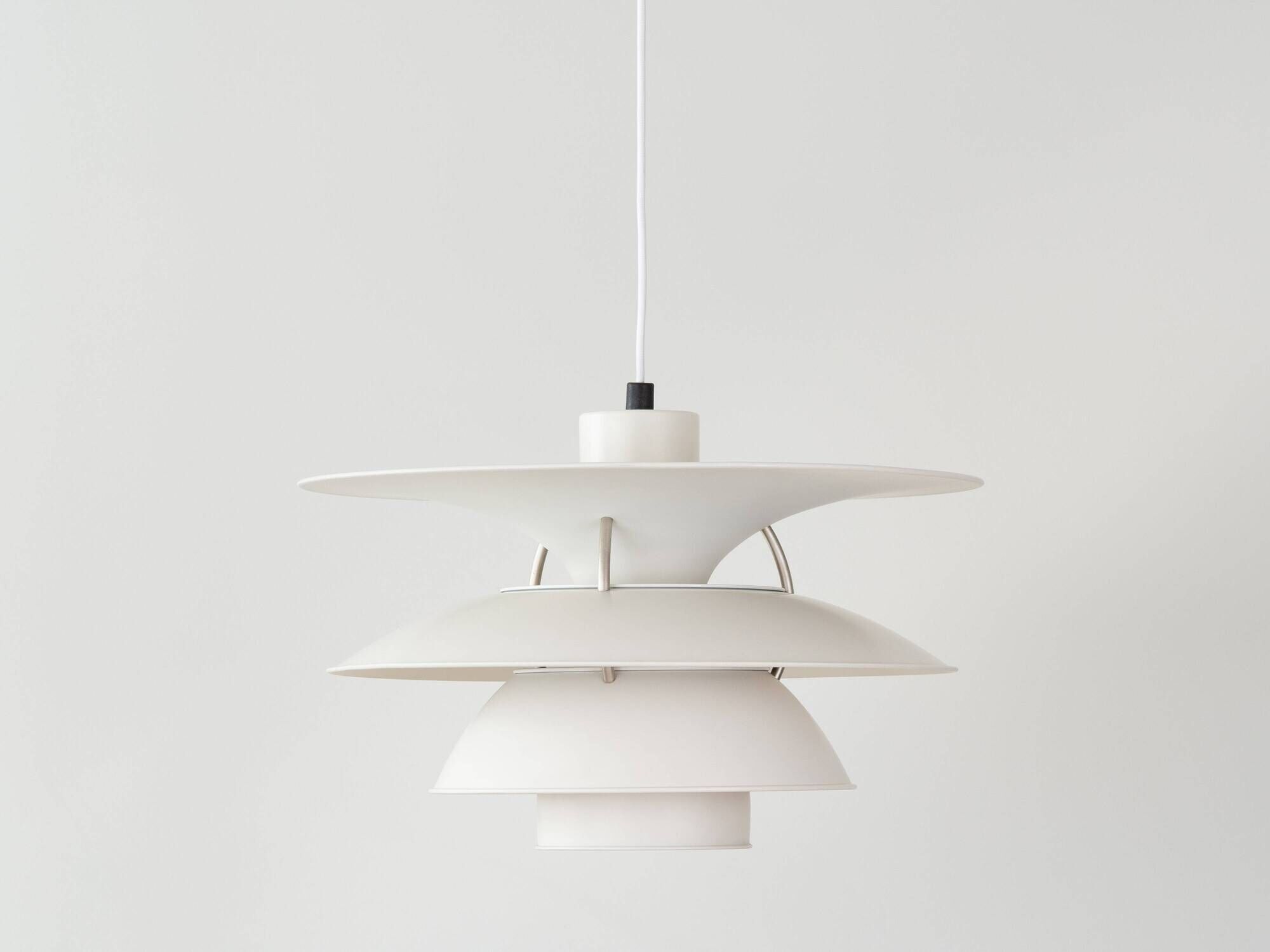 Louis Poulsen Charlottenborg 5 4 1/2 Pendant Lamp, Poul Henningsen, Danish