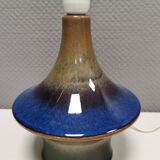 Very nice and rare ‘UFO’ Søholm table lamp in ceramic. Denmark 1970-80s