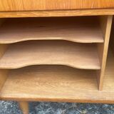 Side table on wheels