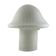 Lampe de table en verre blanc Peill et Putzler