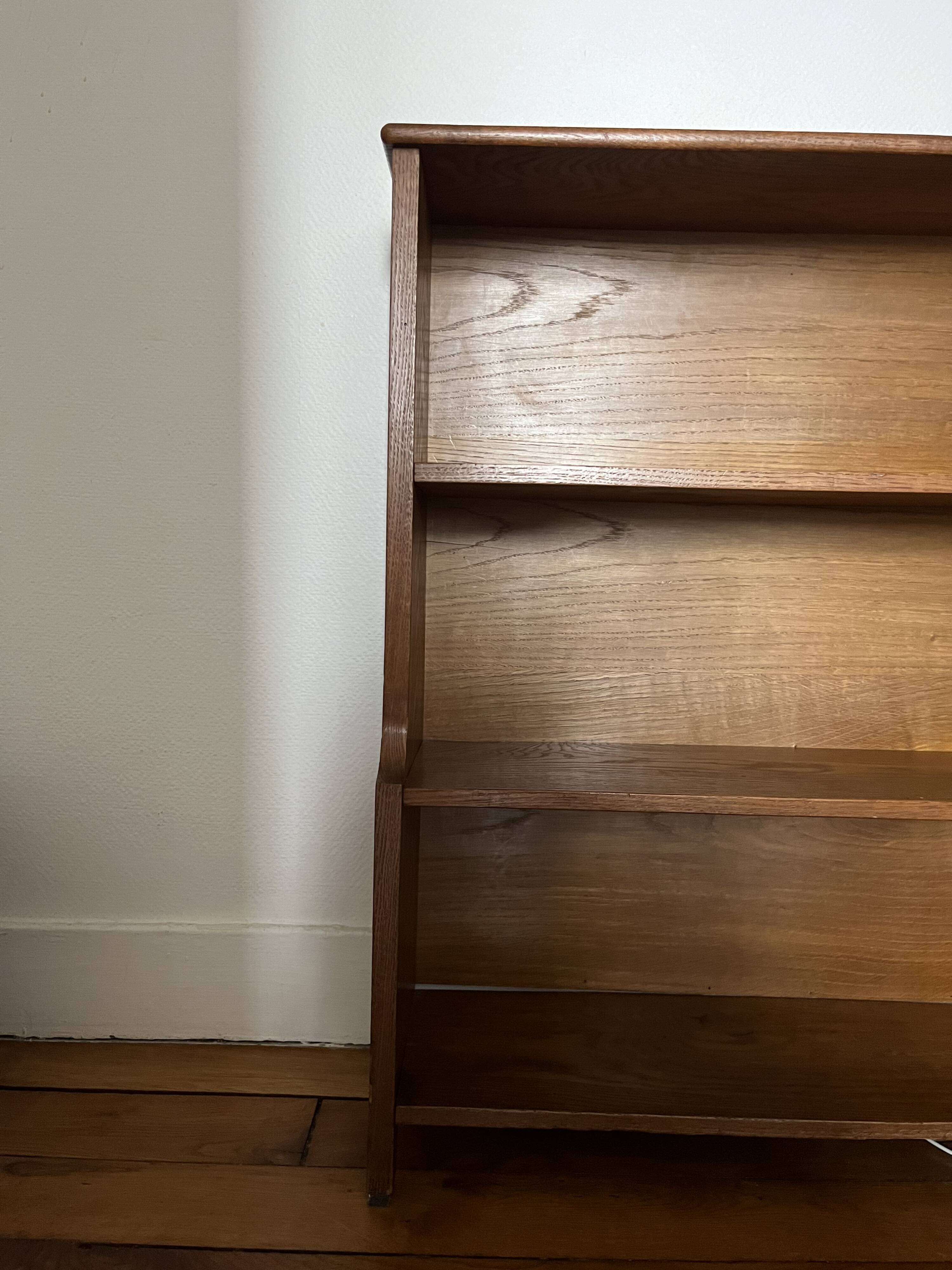 Small wooden library