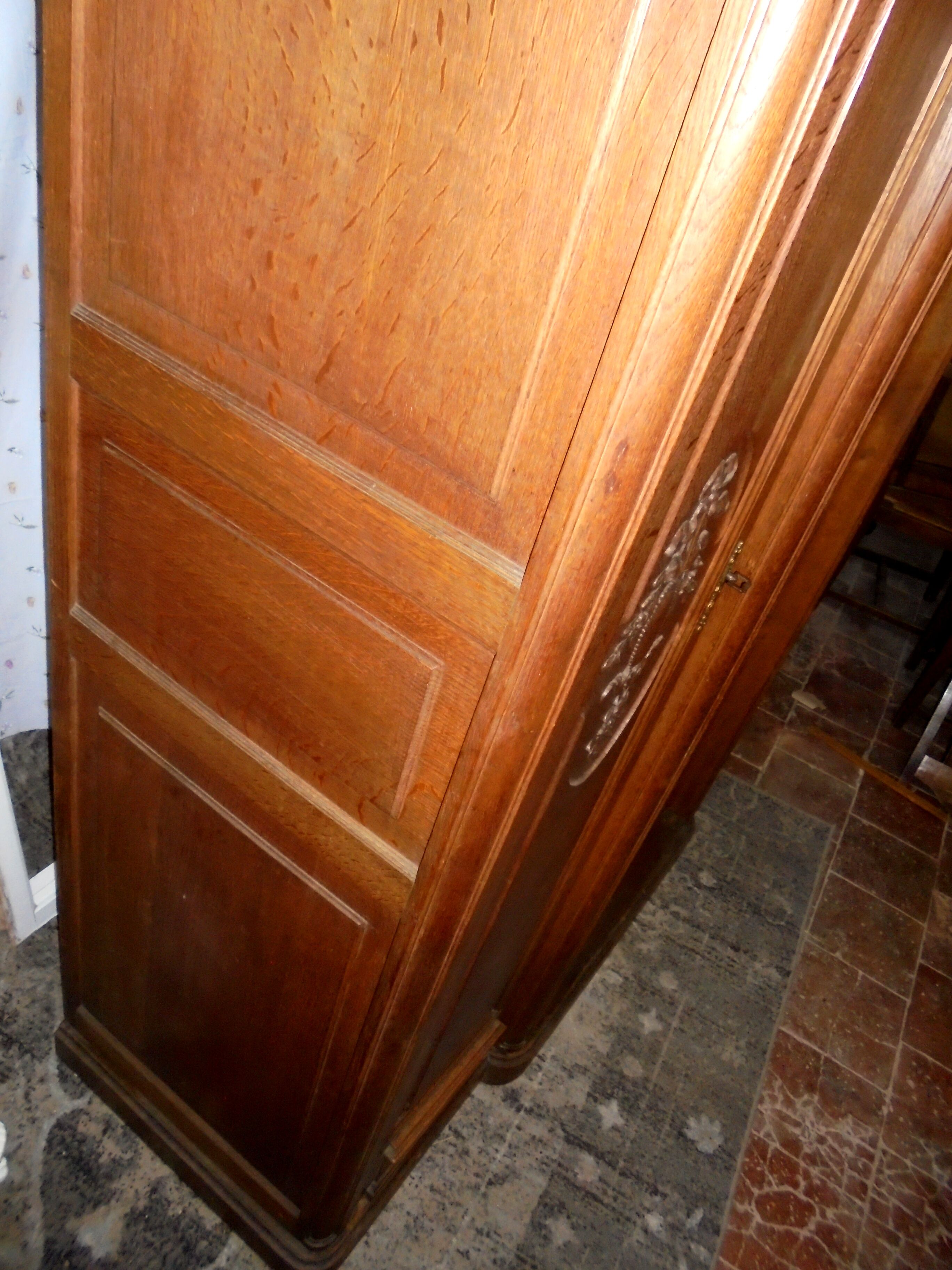 Open wardrobe