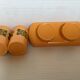 Emsa W Germany orange-yellow salt and pepper shaker