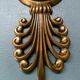 Pair of Empire eagle's head sconces in Palmettes 1900/1920
