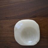 White marble ashtray