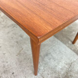 Teak table with extensions