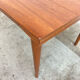Table en teck avec rallonges