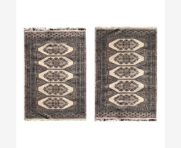 Paire de tapis du pakistan 64 x 104 cm
