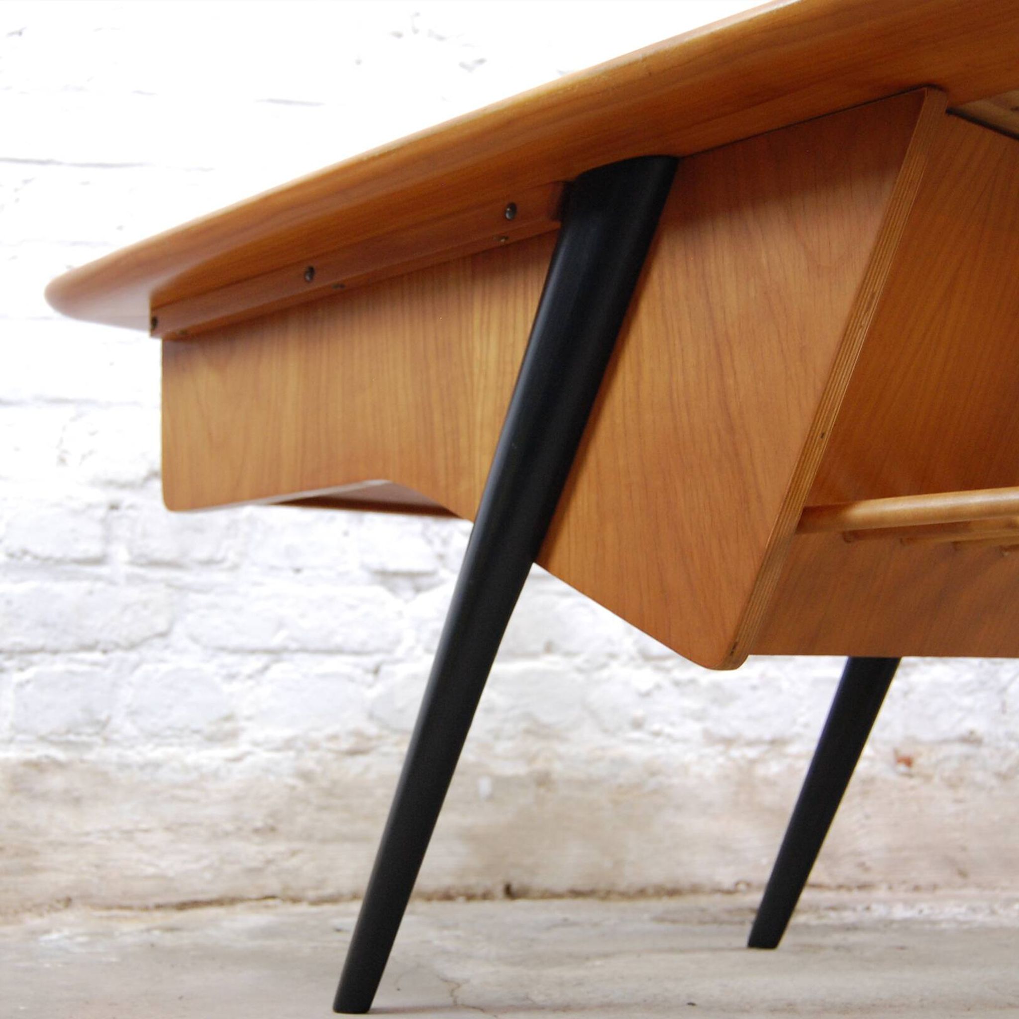 Coffee table with integrated bar by Alfred Hendrickx for Belform 1956