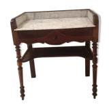 Dressing table with marble