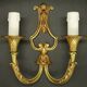 Paire d'appliques style Louis XV - bronze EPI Paris