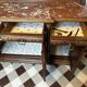 Two-part Renaissance-style buffet - Solid oak & marble, late 19th century