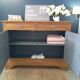 Parisian oak sideboard