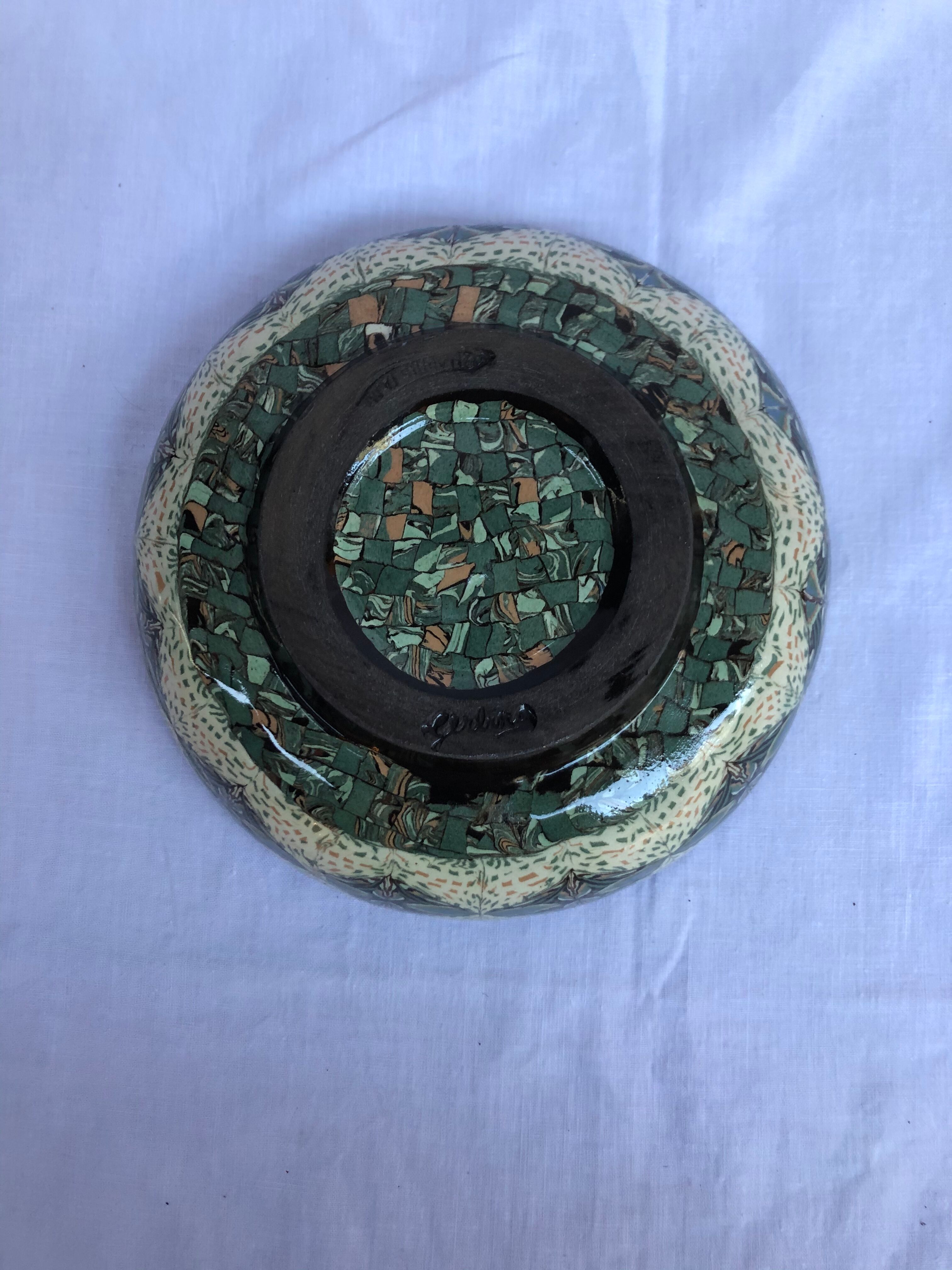 1950s Vallauris ceramic cup or empty pocket