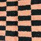 Authentic handwoven natural wool rug size 2/3 m
