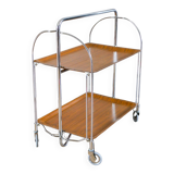 Rolling trolley in formica and chrome Design, 1970
