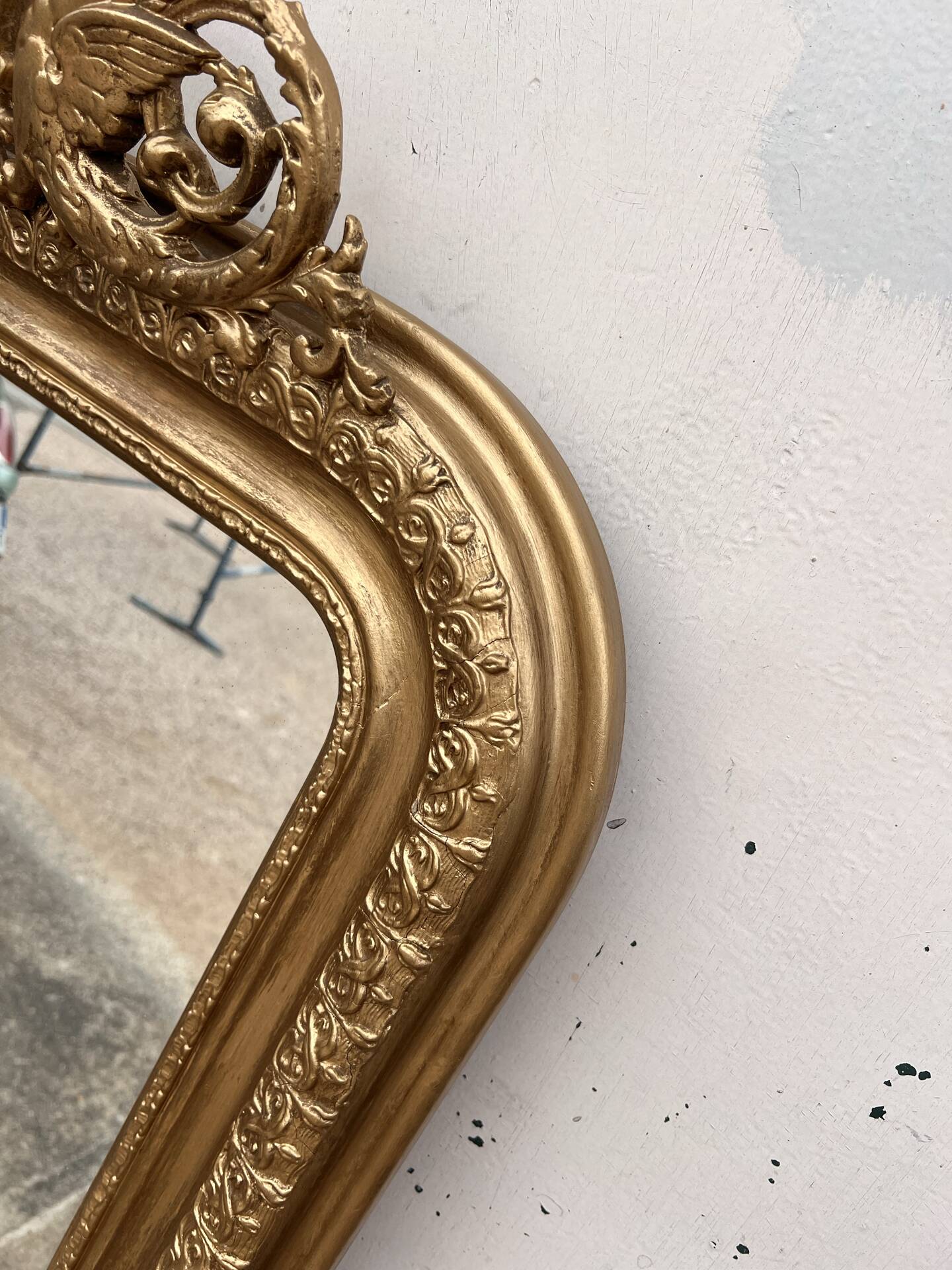 Louis Philippe gilded mirror