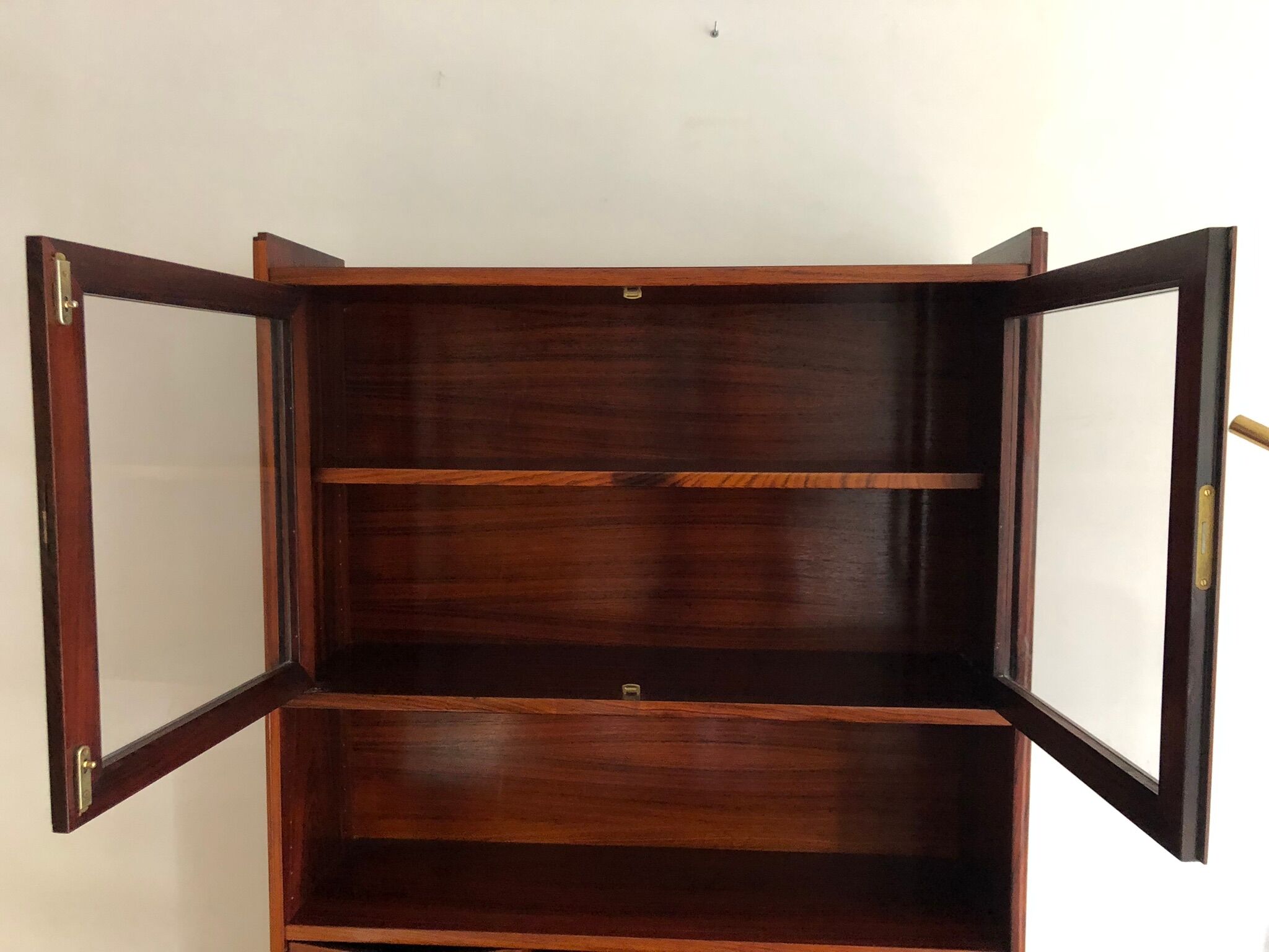 Scandinavian teak secretary desk