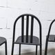 Set of 6 "202" model chairs by Robert Mallet Stevens 1980